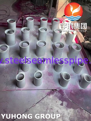 ASME B16.9 슈퍼 듀플렉스 2507 피팅 ASTM A815 WPS32750 BW 슈퍼 듀플렉스 티