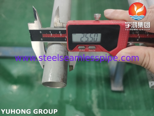 ASTM A249 TP316Ti 스테인리스 스틸 용접 파이프, 석유화학, 열 교환기 석유 및 가스