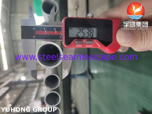 ASTM A249 TP316Ti 스테인리스 스틸 용접 파이프, 석유화학, 열 교환기 석유 및 가스