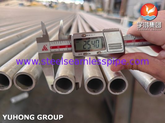 ASME SA213 TP304 S30400 열기용 스테인리스 스틸 톱리스 튜브