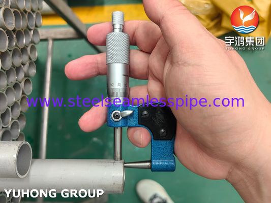 ASME SA213 TP304 S30400 열기용 스테인리스 스틸 톱리스 튜브