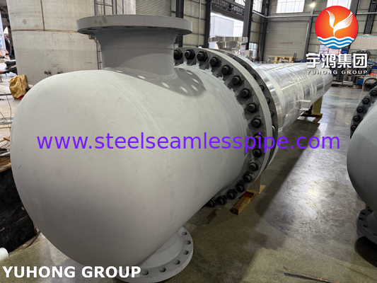 Shell And Tube Heat Exchanger Floating Head Type For Tail Gas Heater ASME U STAMP