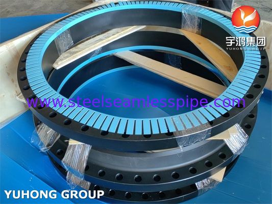 ASTM A105 탄소 강철 웰드 넥 플랜지 - B16.47 시리즈 B, 300/600급, 파이프 연결