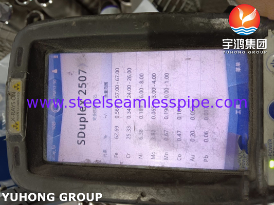 ASTM A815 UNS S32750 스테인리스강 캡 피팅 (고압용)