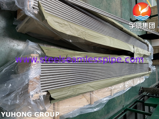 ASME SB111 UNS C71500 구리 니켈 튜브 CuNi 70/30 이음매 없는 콘덴서 튜브