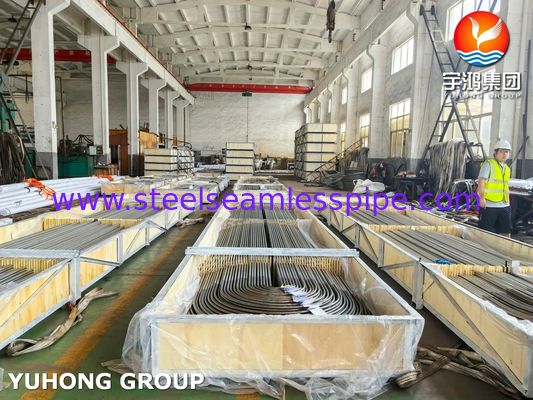 스테인리스 스틸 열교환기 U 벤드 튜브 A213/SA213 TP304L 브라이트 어닐링 BA 심리스 등급 TP304L / UNS S30403