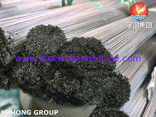 의료 주입용 고정밀 스테인리스 스틸 하피더믹 튜브 ISO9626 SUS304