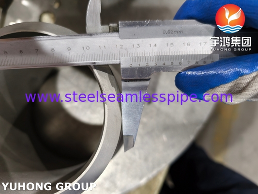 ASTM A403 WP321H 스테인리스강 동심 감속기 ASME B16.9 맞대기 용접 이음쇠