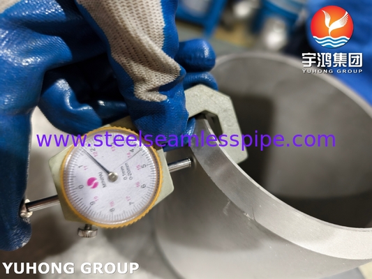 ASTM A403 WP321H 스테인리스강 동심 감속기 ASME B16.9 맞대기 용접 이음쇠