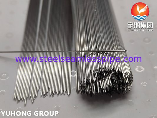 SUS304 의료 등급 스테인리스 스틸 정맥 내 삽입 니들 튜브, 후면 절단 팁