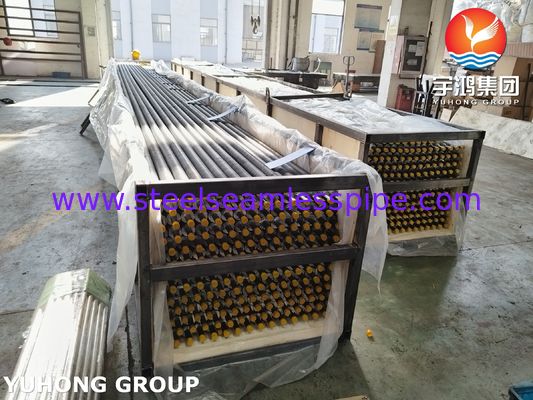 ASTM A213 T5 내장형 G 타입 핀 튜브 (탄소강 핀 포함) - 용광로 열교환기용
