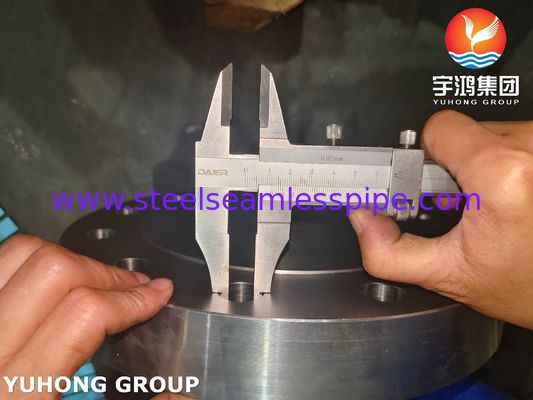 ASME SA335 F11 Cl2 채널 커버 대형 단조품 (석유화학 수소화 반응기용)