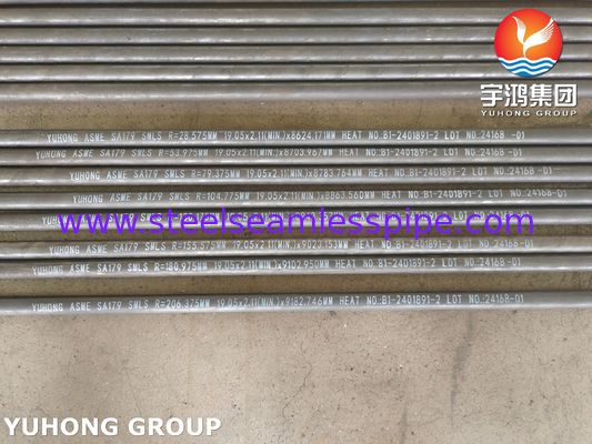 ASTM A179 전력 발전소 라디에이터를 위한 탄소 강철 보일러 튜브