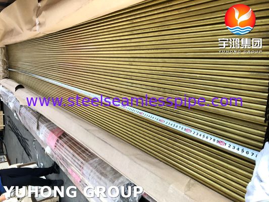 C68700 알루미늄 구리 무선 튜브, ASTM B111 UNS C68700, 염분 해제 공장에서 사용