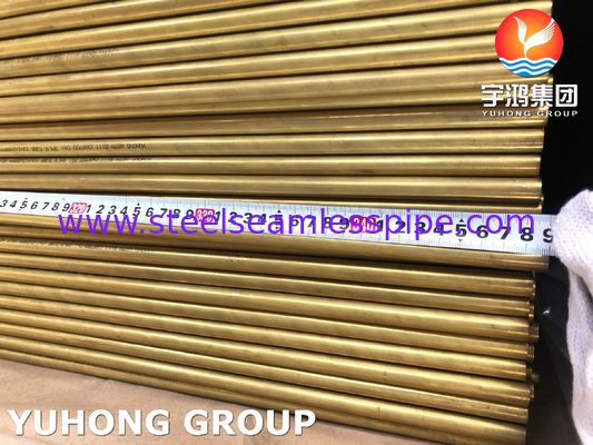 C68700 알루미늄 구리 무선 튜브, ASTM B111 UNS C68700, 염분 해제 공장에서 사용