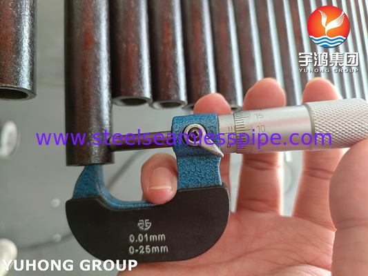 ASME SA334 Gr 6 낮은 온도 서비스용 넥리스 니켈 합금 철강 튜브