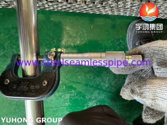 ASTM A249 TP316L 용접 튜브 Schedule 10S 열교환기 및 보일러 튜브