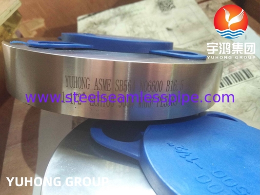 인코넬 600 (합금 600, UNS N06600) 니켈 합금 플랜지, ASTM B564 / ASME SA564, 용접 넥 레이즈드 페이스 (WNRF)