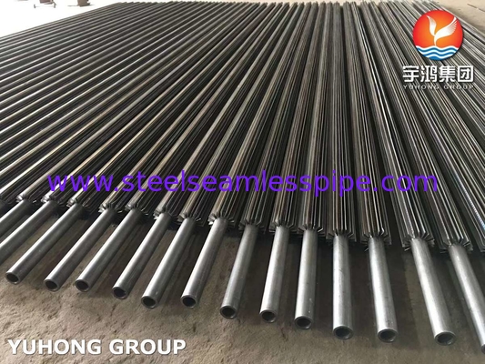 ASTM SA210 Gr A1 탄소강 핀이 부착된 종방향 핀 튜브 (열교환기용)