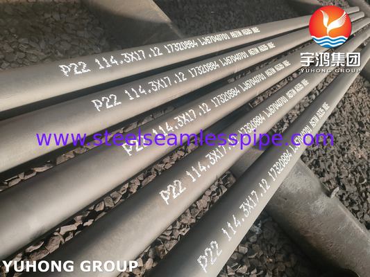 ASTM A335 P22 합금강 고온용 이음매 없는 강관