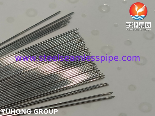 25G 스테인리스강 두피 정맥 주사 바늘 튜브 (ISO7864, SUS304)