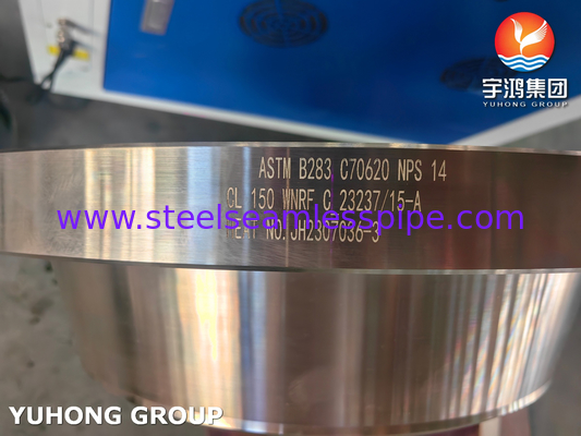 구리 니켈 합금 플랜지 ASTM B283 C70620 WNRF BLRF B16.5 CL150