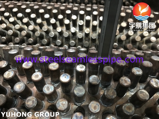 ASTM A213 T9 합금강 스터드 핀 튜브 (보일러 또는 히터용 합금/스테인리스강 스터드 포함)