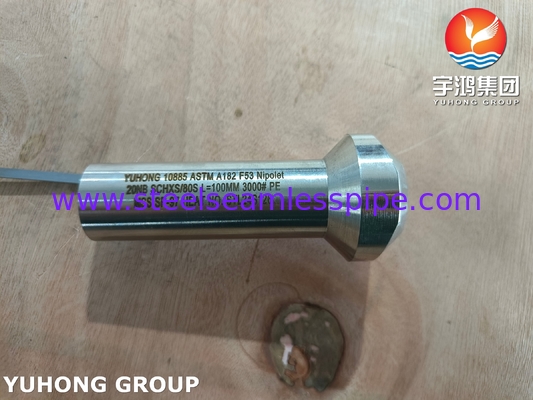ASTM A182 F53 슈퍼 듀플렉스 강 2507 니포렛 피팅 MSS SP-97