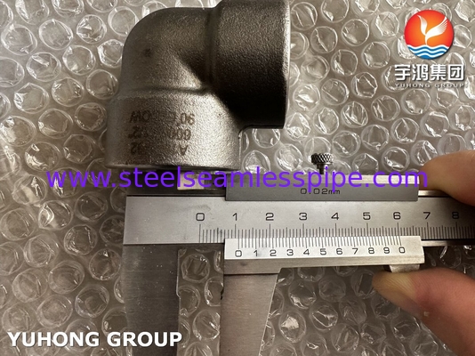 ASTM A182 F92 합금 강철 90도 팔꿈치 2인치 B1611