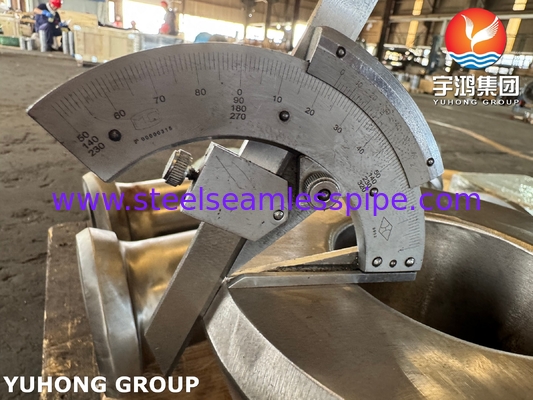 ASME SA182 열 교환기에 대한 자기 강화 노즐 API663
