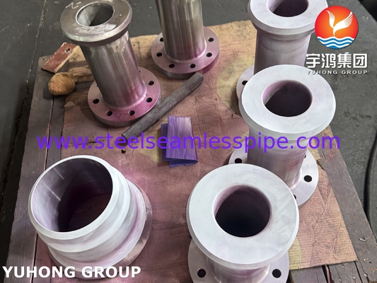 ASME SA182 열 교환기에 대한 자기 강화 노즐 API663