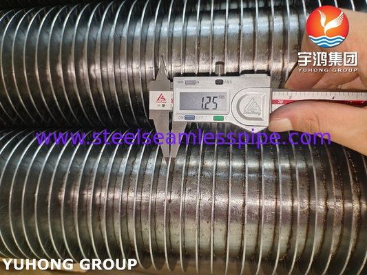 열 교환기용 ASTM A335 P22 HFW 11-13Cr 톱니 톱니 튜브