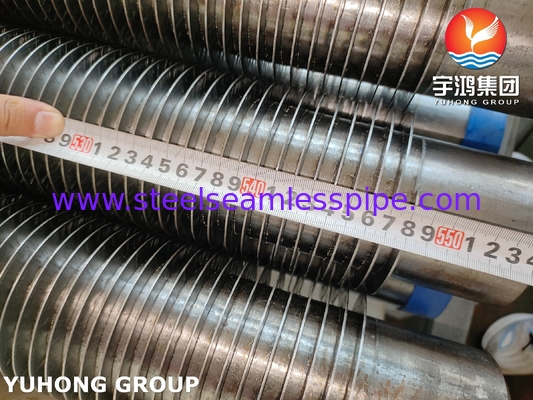열 교환기용 ASTM A335 P22 HFW 11-13Cr 톱니 톱니 튜브