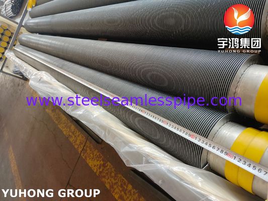열 교환기 및 보일러용 ASTM A376 TP347H 솔리드 핀 튜브