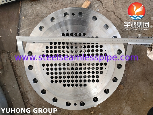 ASME SA336 F11 Cl2 합금강 열교환기 튜브시트