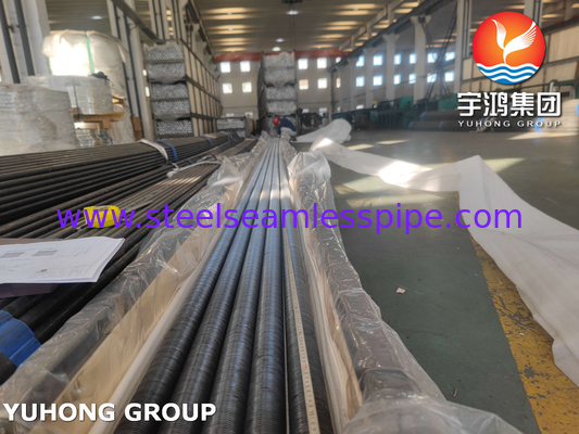 ASTM A179 탄소강 핀 튜브, L 타입 핀 튜브, 공랭식 냉각기용 알루미늄 스트립