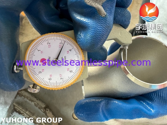 ASTM A403 WP304 스테인리스 스틸 90° 엘보 피팅 B16.9