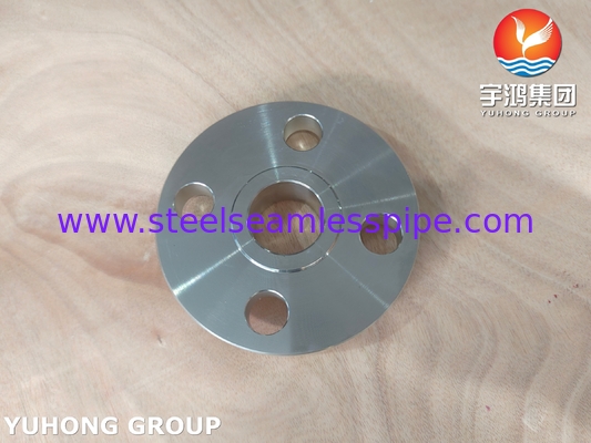 ASTM A182 F316Ti / UNS S31635 스테인리스강 슬립온 플랜지 B16.5 SORF 플랜지