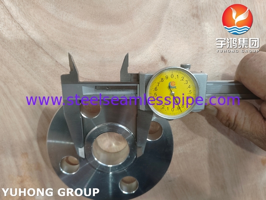 ASTM A182 F316Ti / UNS S31635 스테인리스강 슬립온 플랜지 B16.5 SORF 플랜지