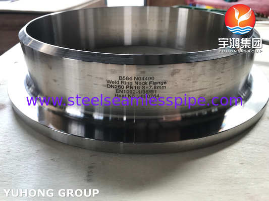 N04400 WNRF 플랜지 ASTM B564 규격 준수 고성능 내식성 플랜지