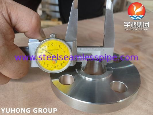 ASME SA182 F316Ti 스테인리스강 플랜지 노즐 B16.5