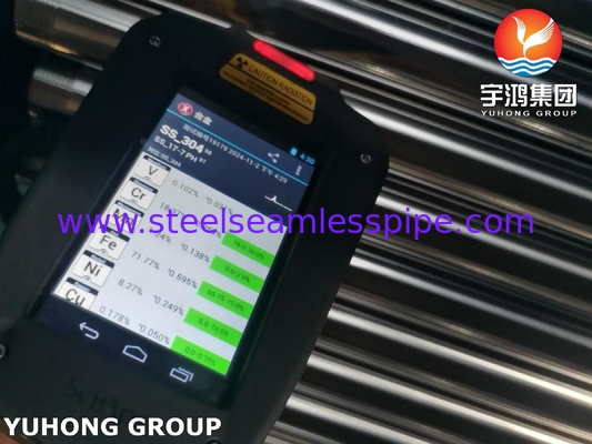 ASTM A270 TP304 (S30400) 식료품 산업용 오스텐이틱 스테인리스 스틸 무縫衛生管