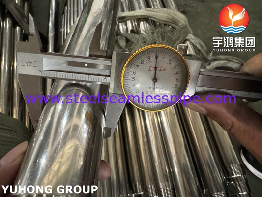ASTM A270 TP304 (S30400) 식료품 산업용 오스텐이틱 스테인리스 스틸 무縫衛生管