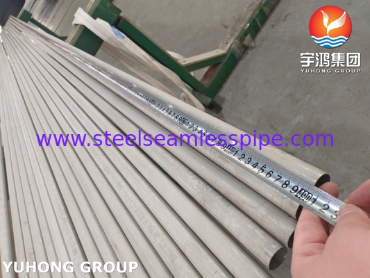 ASTM A269 TP304 스테인리스강 이음매 없는 튜브, 열교환기 및 일반 서비스용 산세 어닐링
