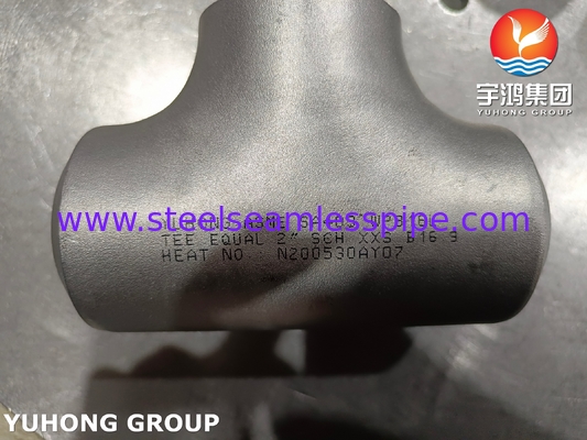 고압 WP316L 스테인리스 스틸 동일 티 ASTM A403을 준수하는 부트 웰드 피팅