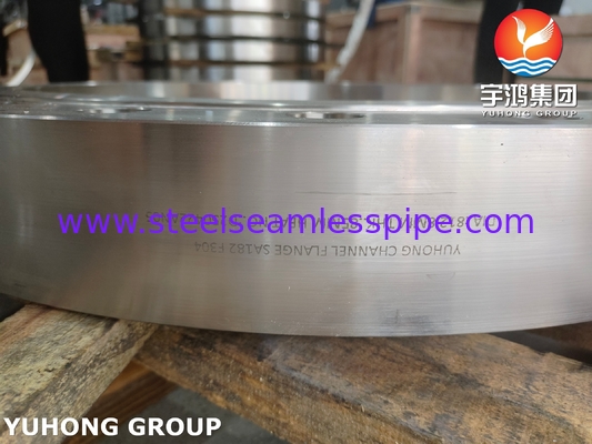 ASTM A182 / ASME SA-182 F304 고온 애플리케이션을 위한 높은 녹기점의 열 교환 플랜지