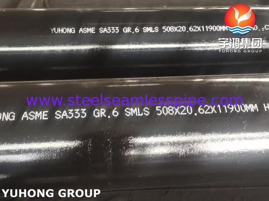 ASME SA333 6등급의 원활한 탄소강 파이프