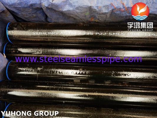ASME SA335 P22 1.25Cr-0.5Mo 전력 발전소 보일러용 톱리스 페리틱 알로이 스틸 파이프