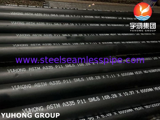 고온 ASTM A335 P11 무선 파이프 석유화학 및 발전소 파이프