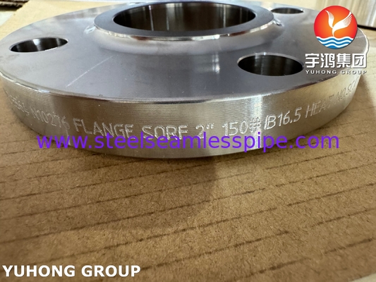 ASTM B564 UNS N10276 C276 슬립온 RF 플랜지 (유해 산업 폐기물용)
